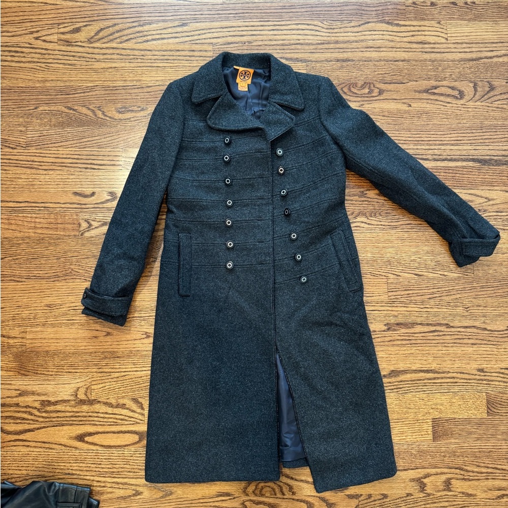 Women’s Tory Burch Military style wool coat